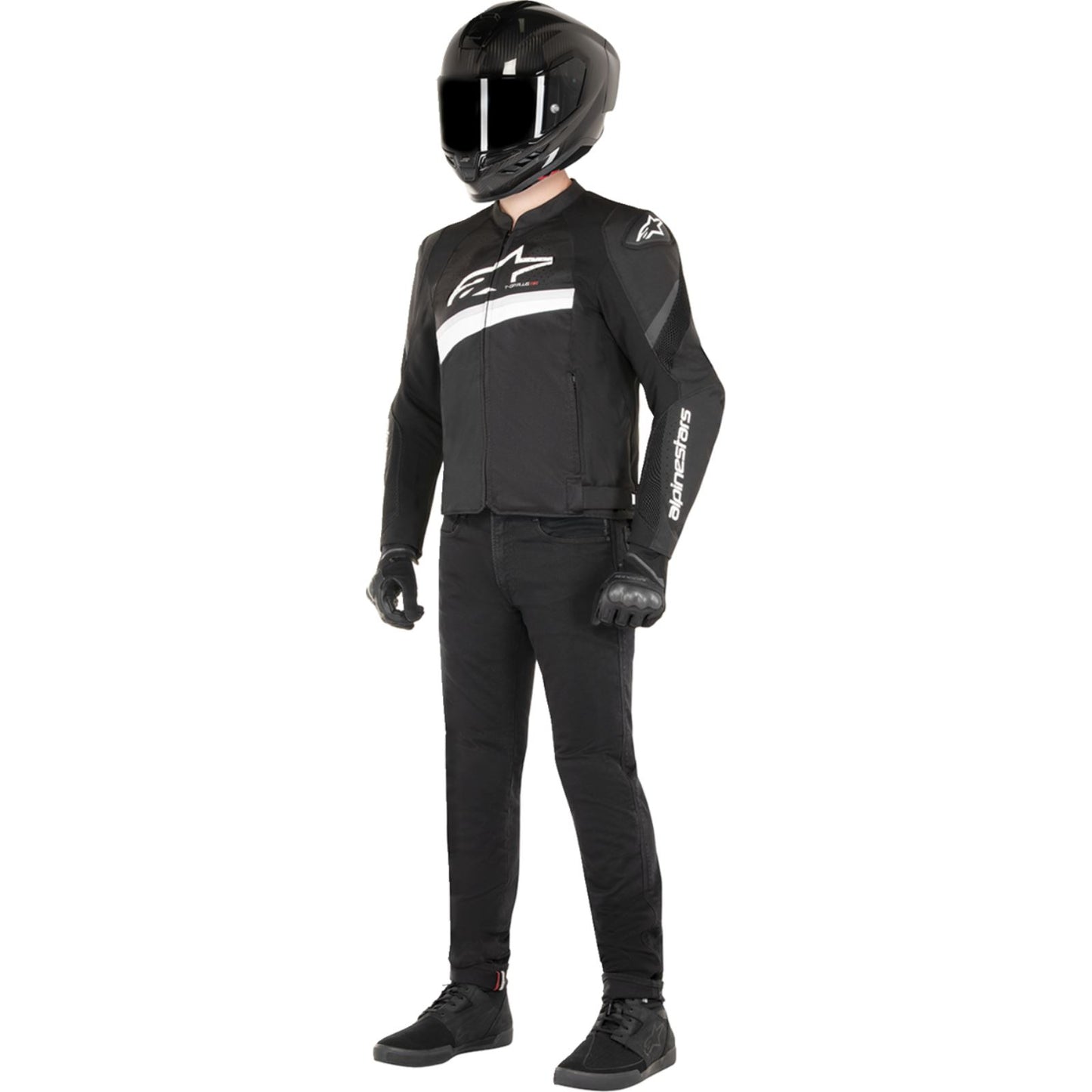 Alpinestars T-GP Plus R v4 Airflow Jacket - Black/White_1401826