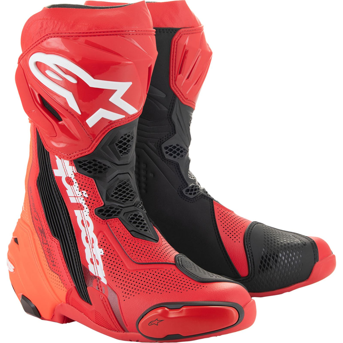 Alpinestars Supertech R Vented Boots - Red_1402194
