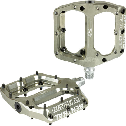 Renthal Revo-F Platform Pedals Body - Spindle - Cr-Mo - 9/16'' - Gold PD10001-002-01_1402950