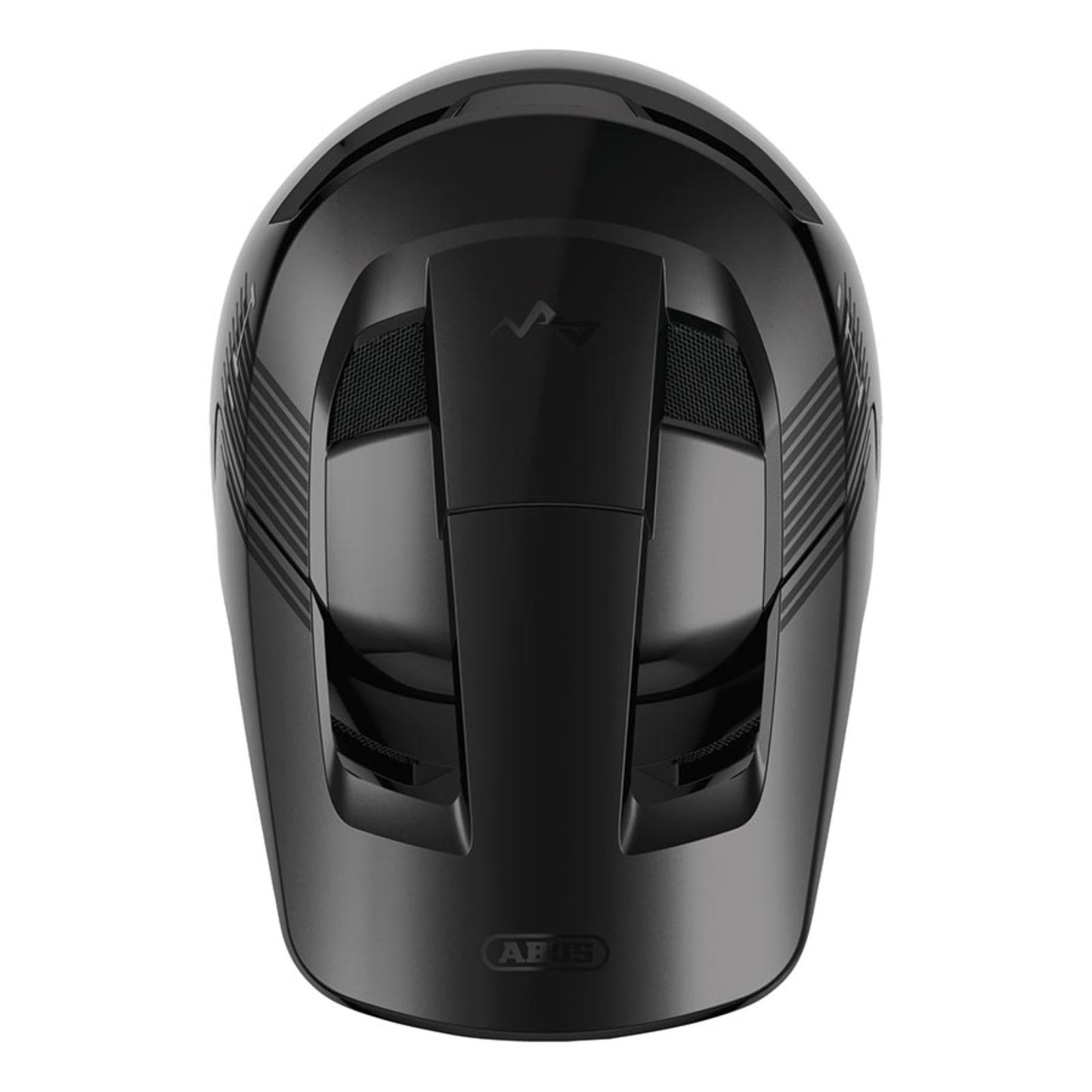 ABUS HiDrop Full Face Helmet S 55 - 56cm - Shiny Black - Small [MPN: 99789]_1403006