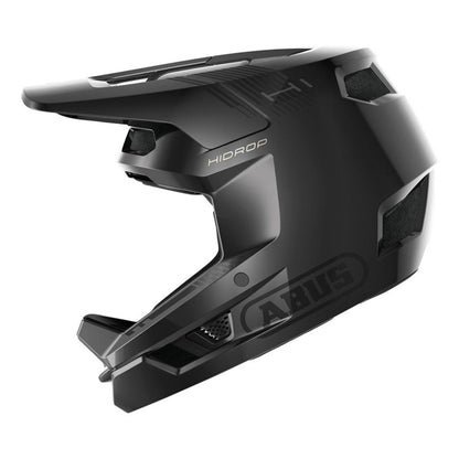 ABUS HiDrop Full Face Helmet Medium 57 - 58cm - Shiny Black [MPN: 99790]_1403007
