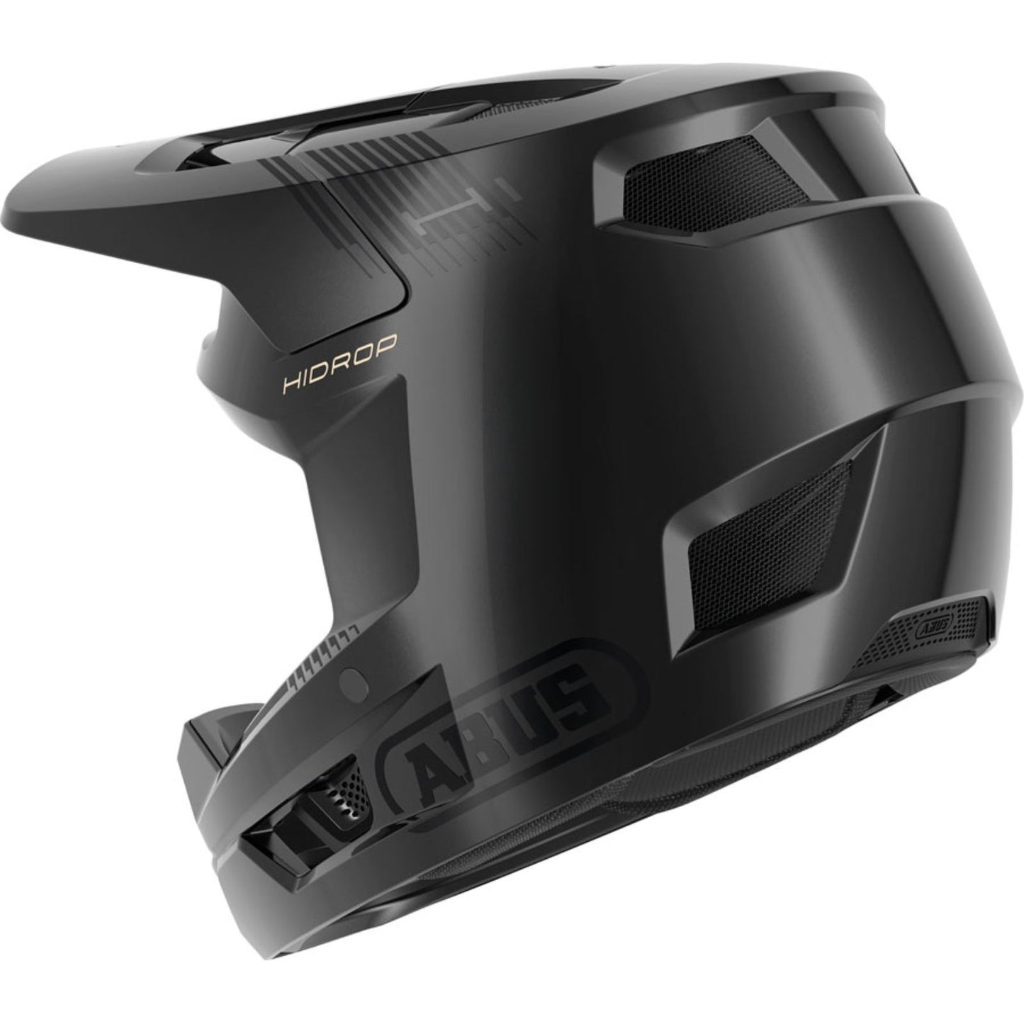 ABUS HiDrop Full Face Helmet Medium 57 - 58cm - Shiny Black [MPN: 99790]_2098070