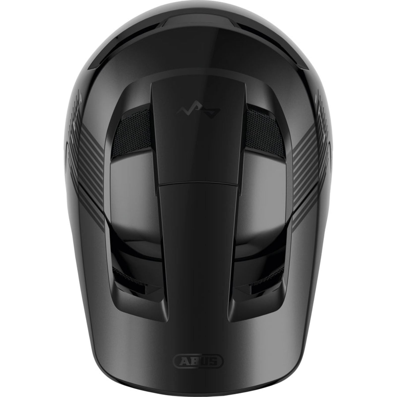 ABUS HiDrop Full Face Helmet Medium 57 - 58cm - Shiny Black [MPN: 99790]_2098072