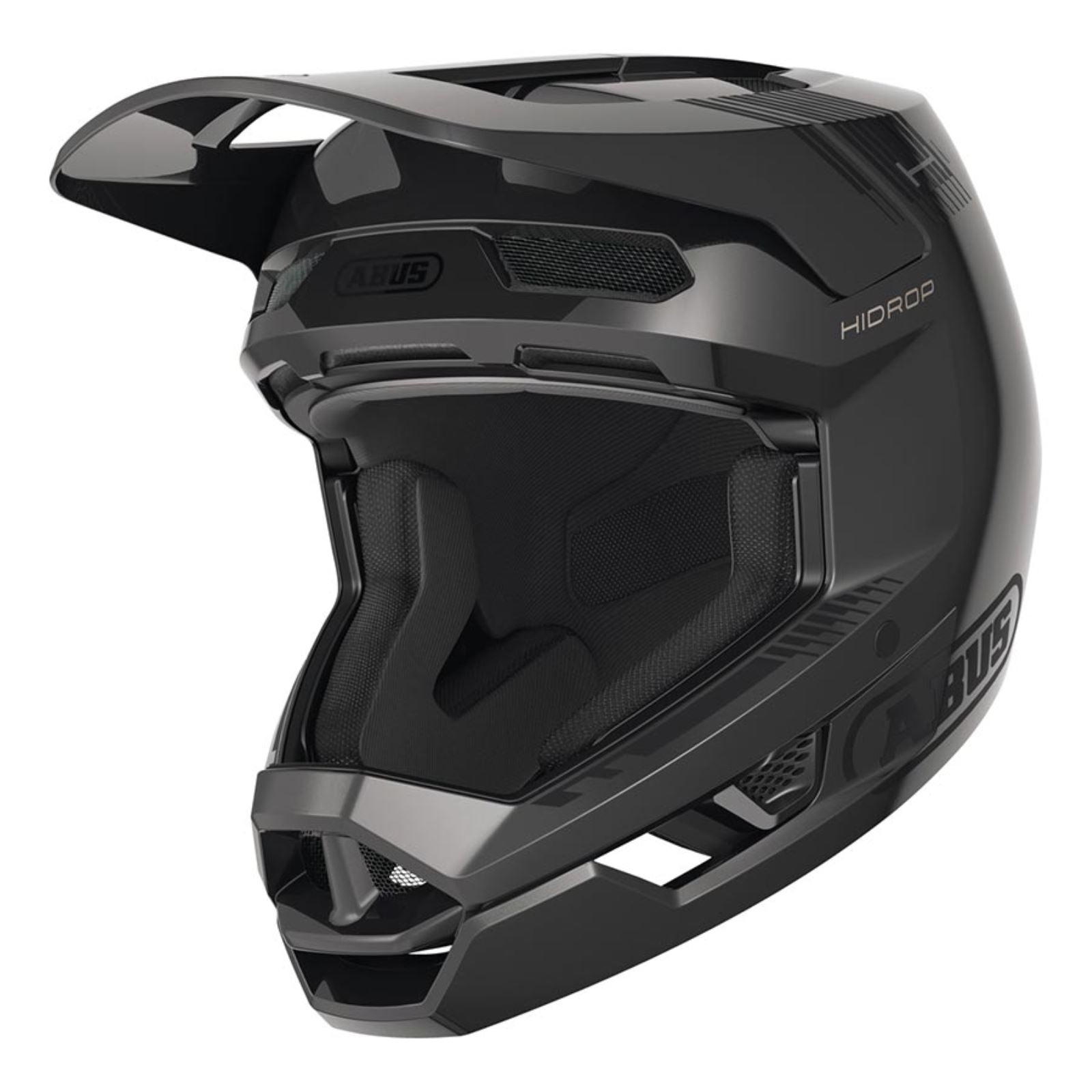 ABUS HiDrop Full Face Helmet XL 61 - 62cm - Shiny Black - XL [MPN: 99792]_1403020