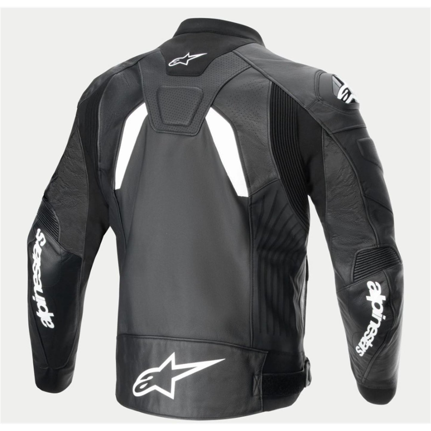 Alpinestars GP Plus R V4 Airflow Leather Jacket - Black/White_1438763