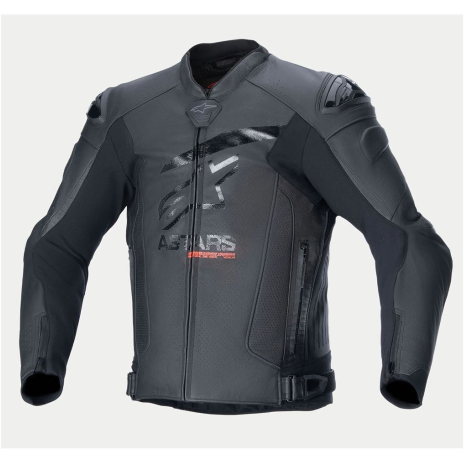 Alpinestars GP Plus R V4 Airflow Leather Jacket - Black/Black_1438731