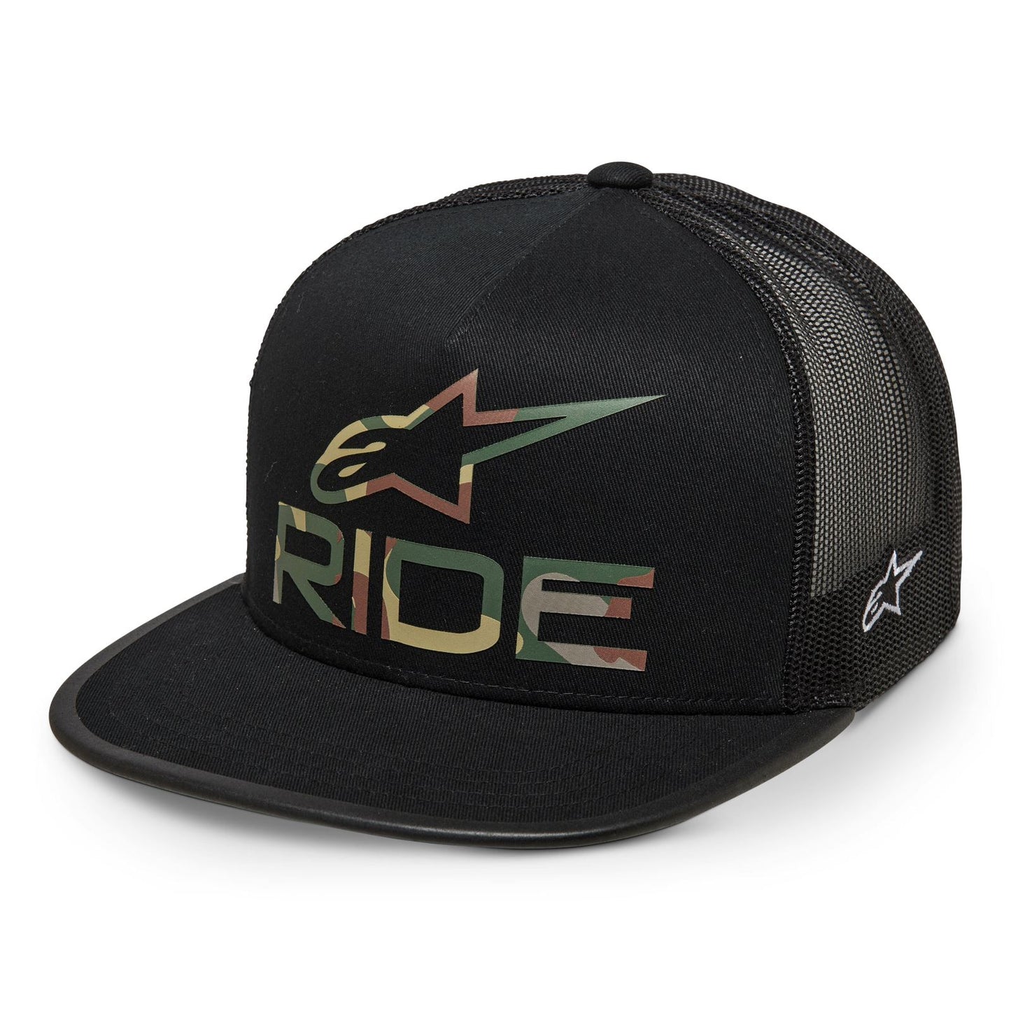 Alpinestars Ride 4.0 Camo Truck Hat - Black [MPN: 1214-81713-10-OS]_1409009