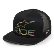 Alpinestars Ride 4.0 Camo Truck Hat - Black [MPN: 1214-81713-10-OS]_1409009