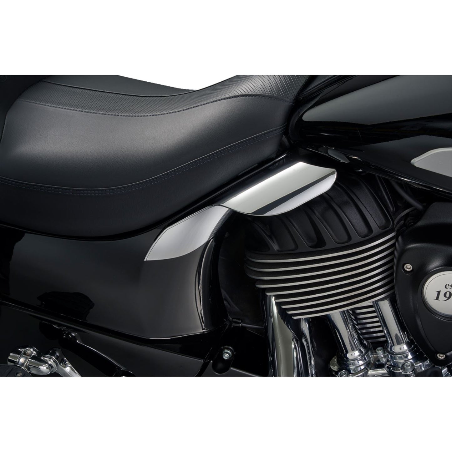 Ciro Heat Deflectors - Chrome fits Indian [MPN: 16000]_1409043
