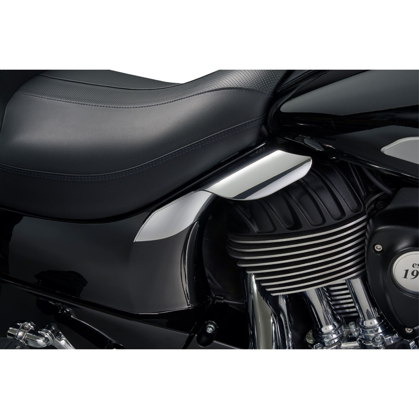 Ciro Heat Deflectors - Chrome fits Indian [MPN: 16000]_1409043