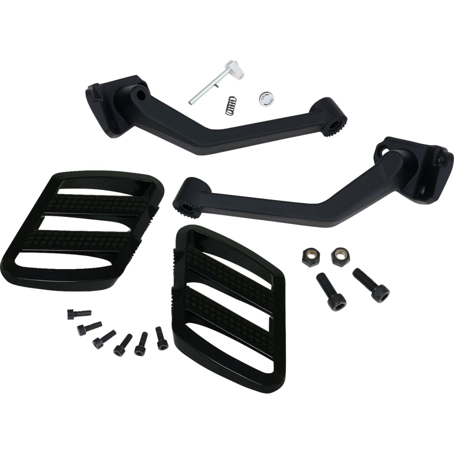 Show Chrome Combat Boards - Passenger - Stealth Black - Ryker '19-'24 41-428BK_1409095