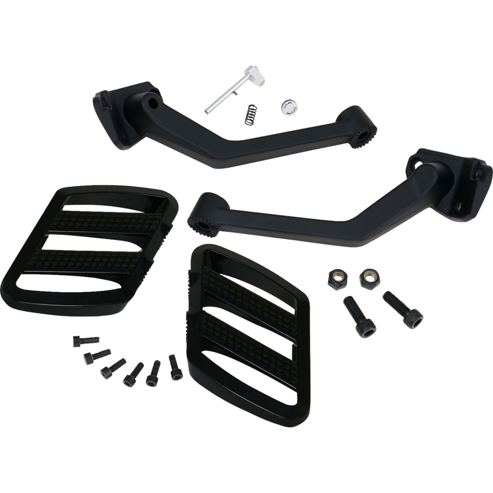 Show Chrome Combat Boards - Passenger - Stealth Black - Ryker '19-'24 41-428BK_1409095