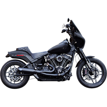 S&S Cycle 2-into-1 Qualifier Exhaust System - 49-State - Black 550-1104_1409051