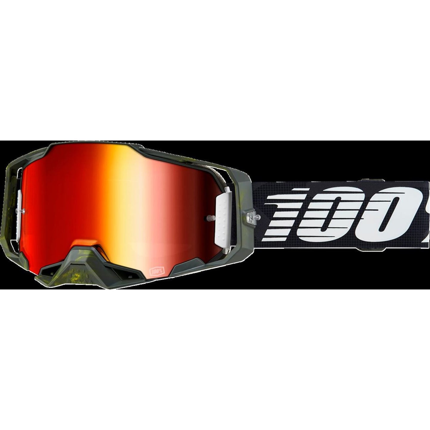 100% Armega Goggle - Soledad - Red Mirror Lens 50005-00036_1412175