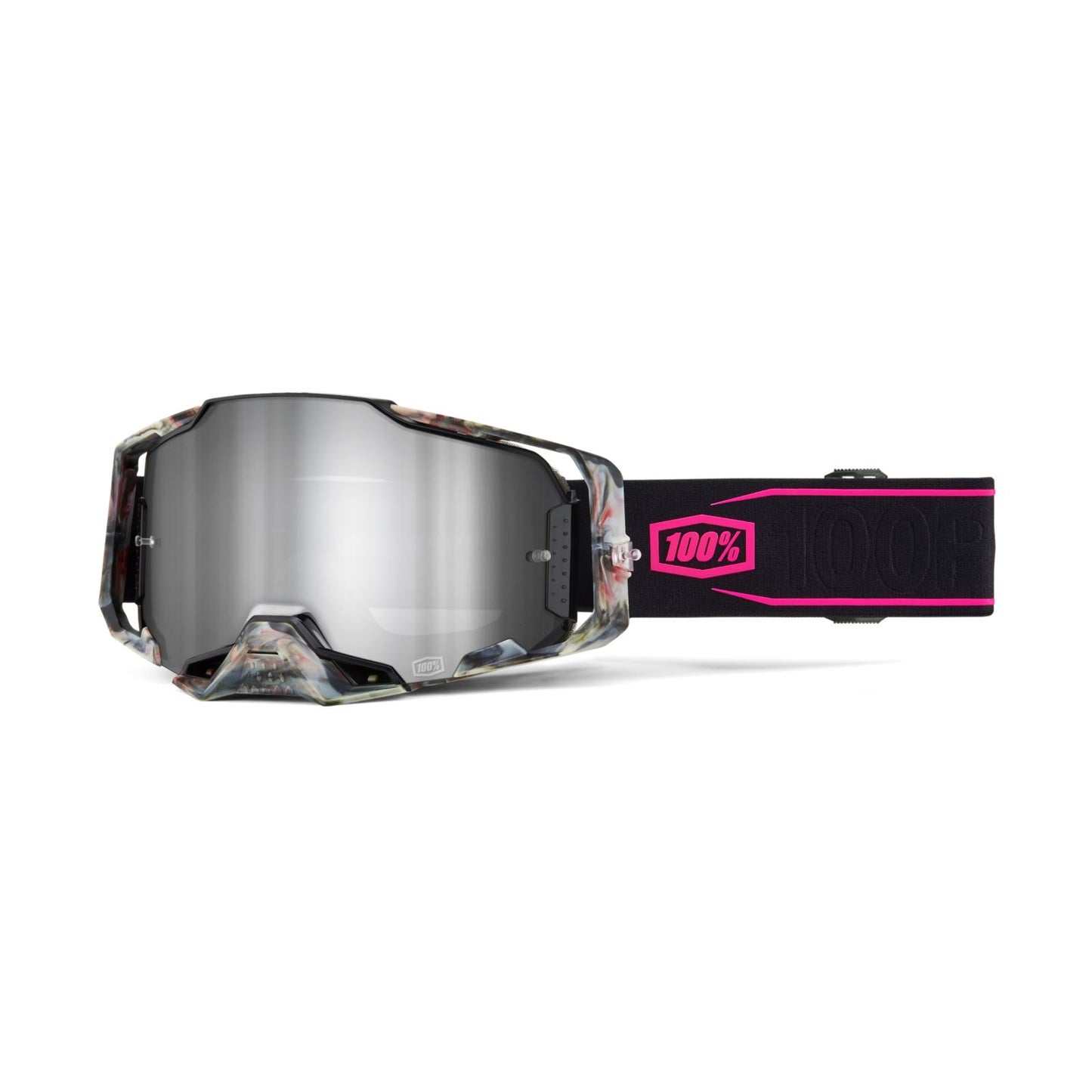 100% Armega Goggle - Sarcelle - Silver Mirror Lens 50005-00035_1411148