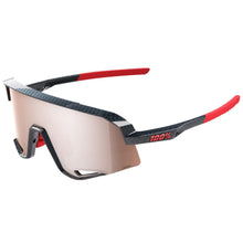 100% Slendale Sunglasses - Gloss Carbon Fiber - HiPER Crimson Silver 60057-00001_1413238
