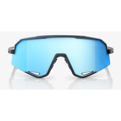 100% Slendale Sunglasses - Matte Black - HiPER Blue 60057-00003_1413241