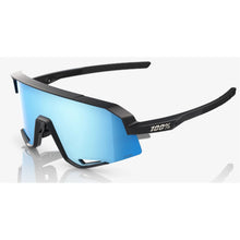 100% Slendale Sunglasses - Matte Black - HiPER Blue 60057-00003_1413243