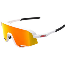 100% Slendale Sunglasses - Matte White - HiPER Red Multimirror 60057-00004_1411052