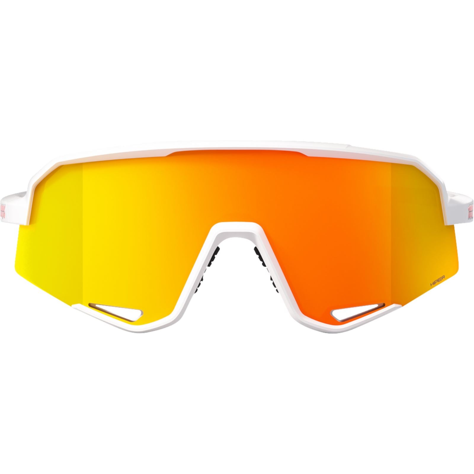 100% Slendale Sunglasses - Matte White - HiPER Red Multimirror 60057-00004_1411051