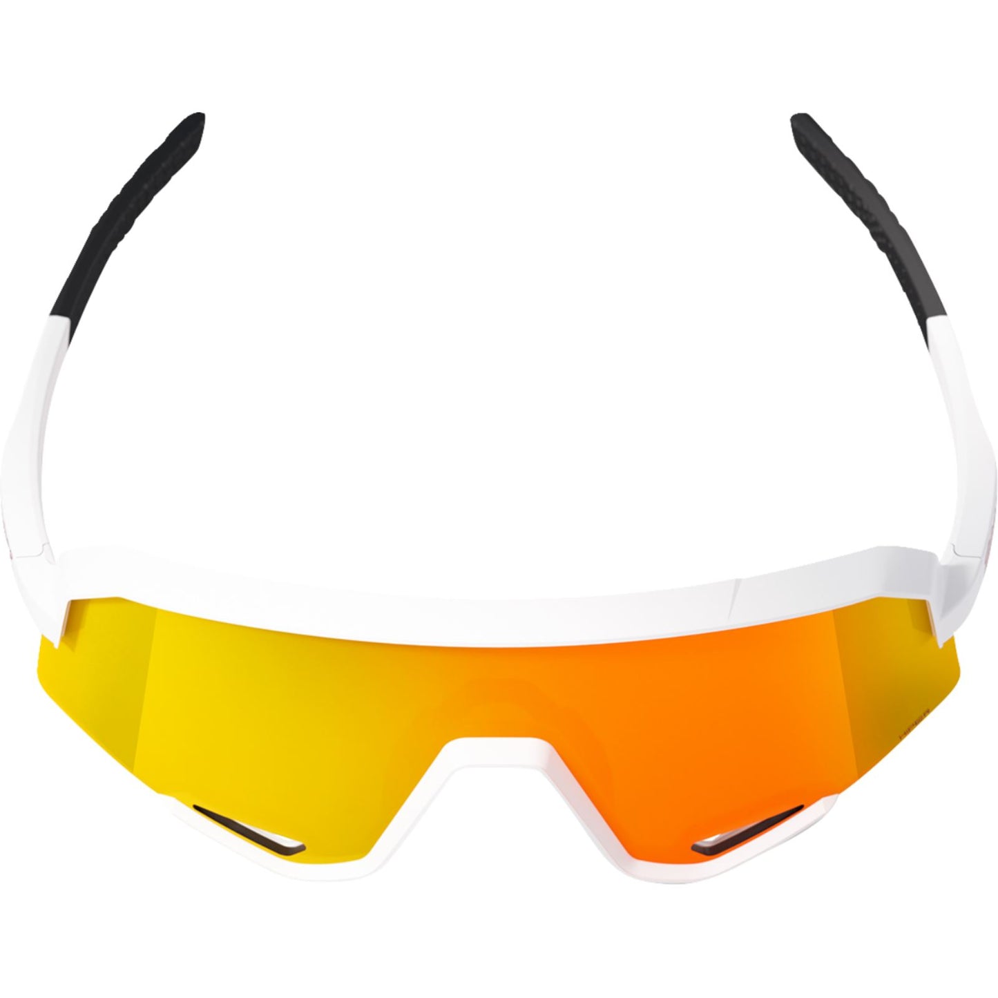 100% Slendale Sunglasses - Matte White - HiPER Red Multimirror 60057-00004_1411049
