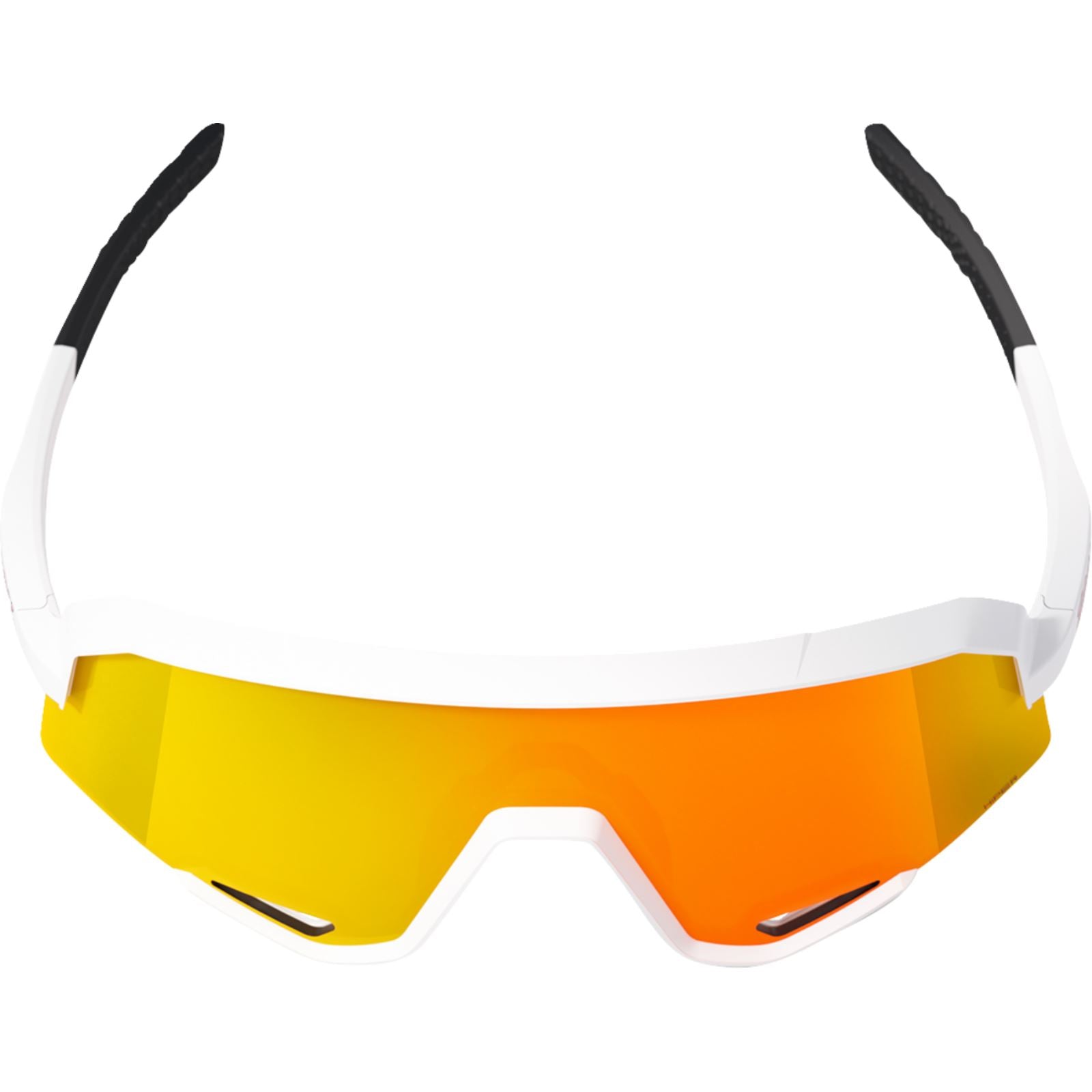 100% Slendale Sunglasses - Matte White - HiPER Red Multimirror 60057-00004_1411049