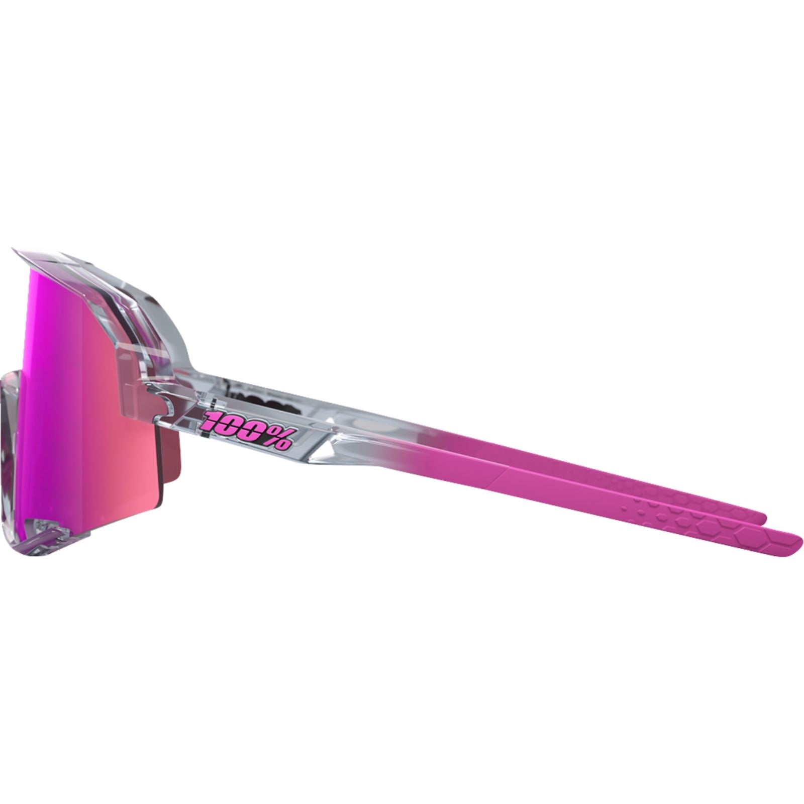 100% Slendale Sunglasses - Translucent - Gray Purple 60057-00005_1411056