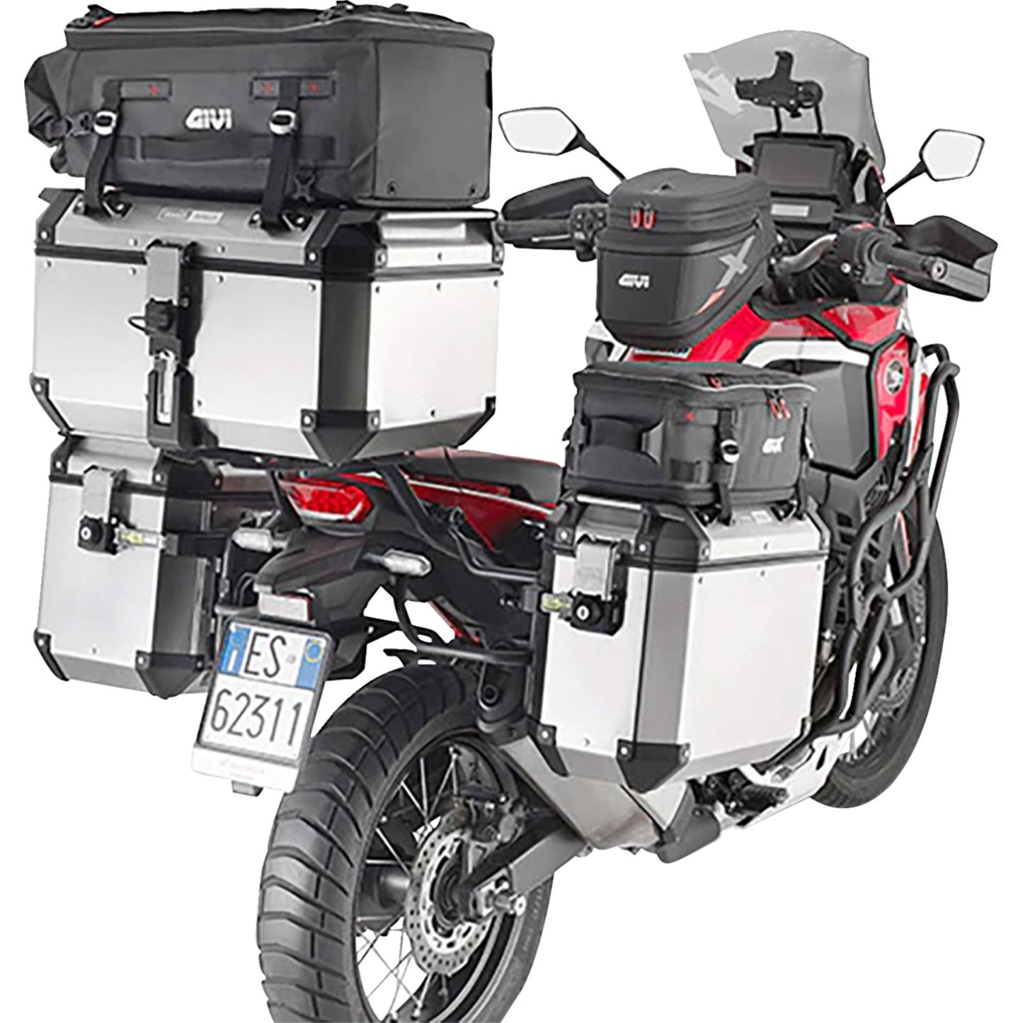 Givi Tanklock Tank Bag - 18 Liter - for Honda/Kawasaki XL05_1409100