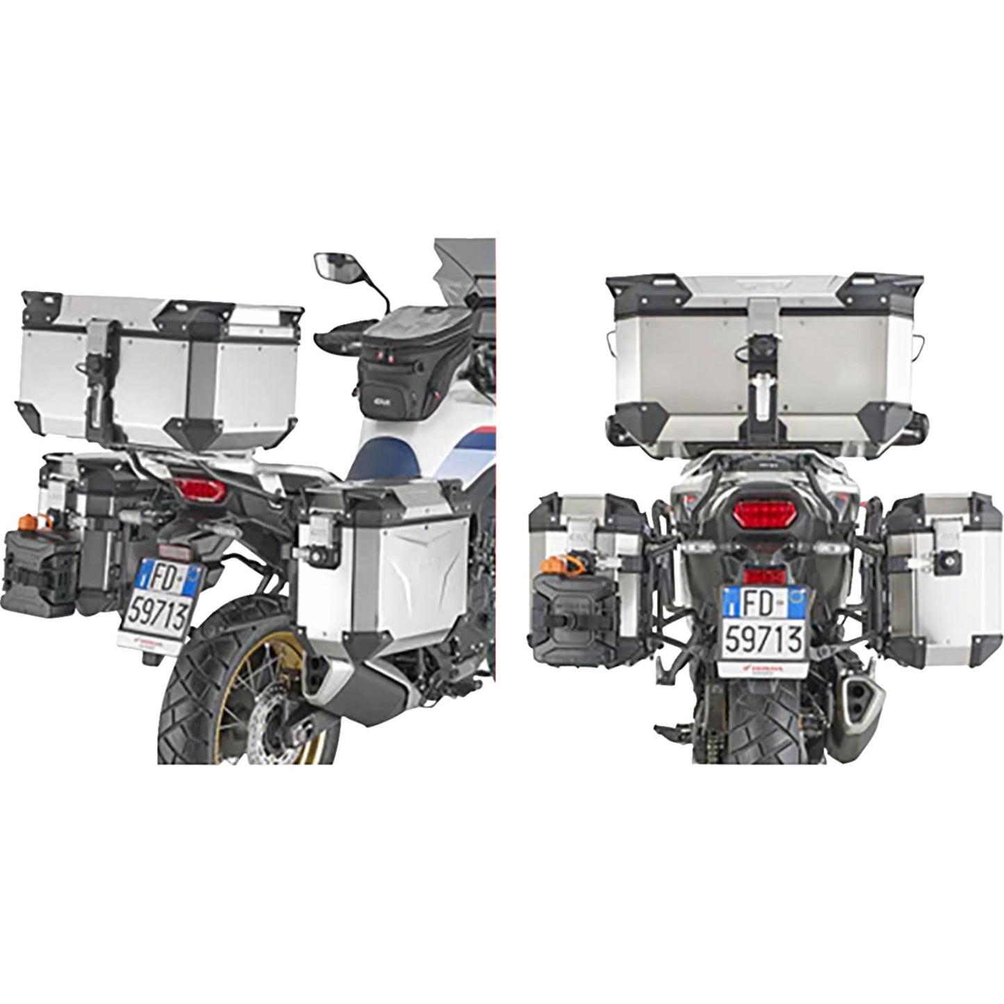 Givi Pannier Holder - Side Case Hardware - Silver PLO1201CAM_1409119