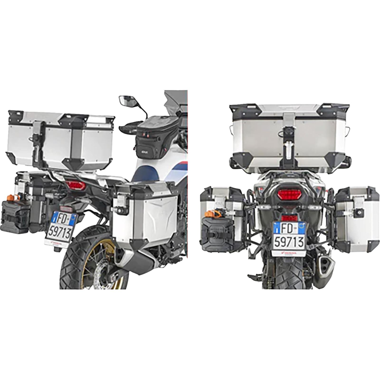 Givi Pannier Holder - Side Case Hardware - Silver PLO1201CAM_1409119