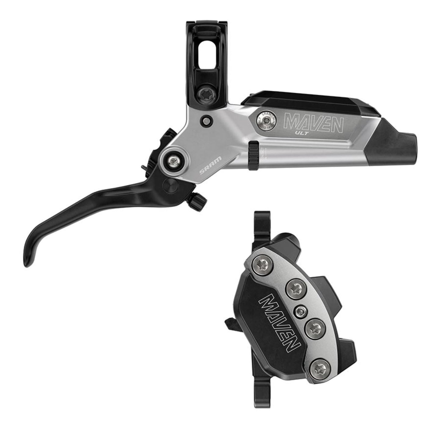 SRAM Brake and Lever - Rear, Titanium Hardware, Black/Silver, A1 [MPN: 00.5018.237.002]_1409196