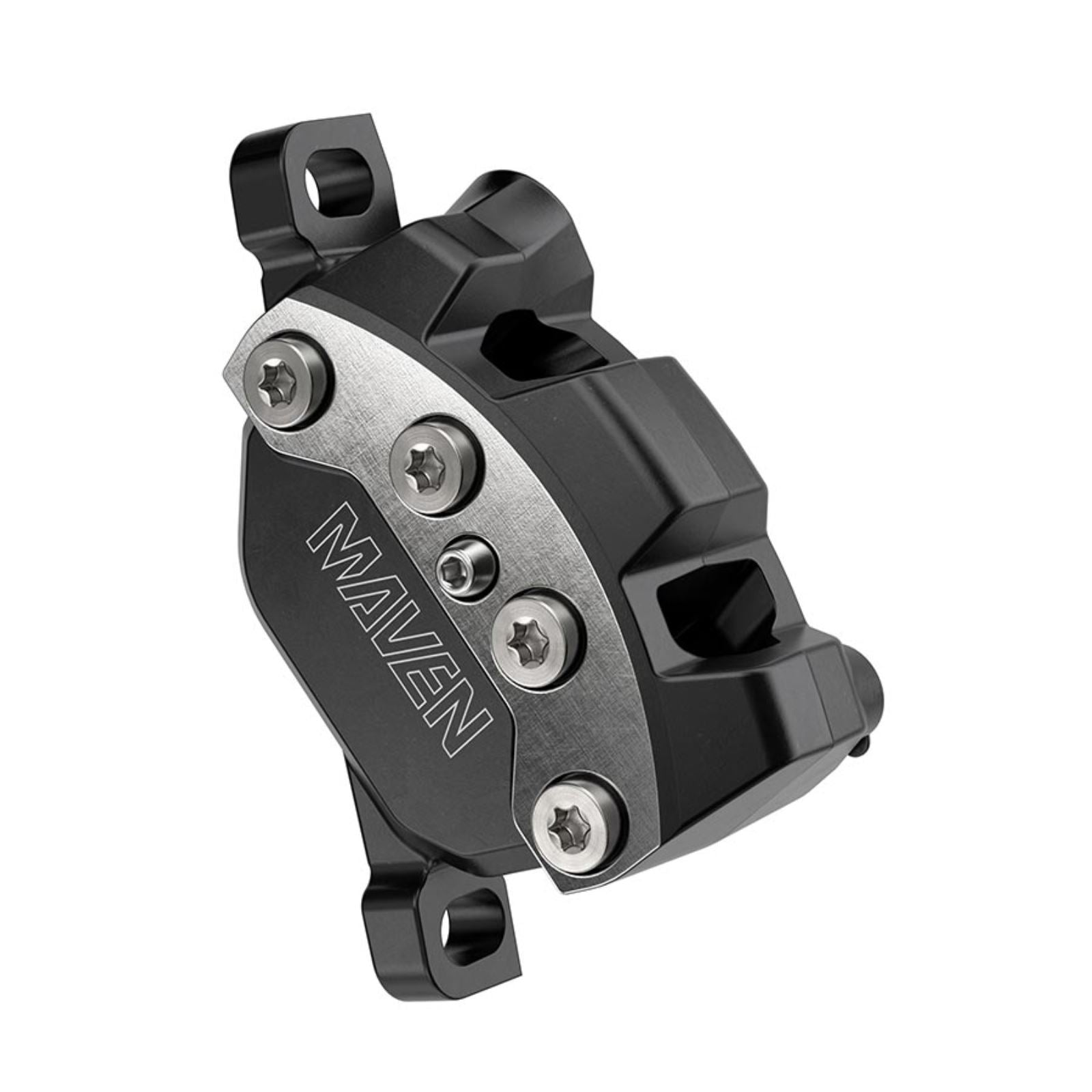 SRAM Maven Ultimate Disc Brake Caliper Assembly - Front/Rear, Post Mount, 4-Piston, Silver/Black, A1 [MPN: 11.5018.056.024]_1409179