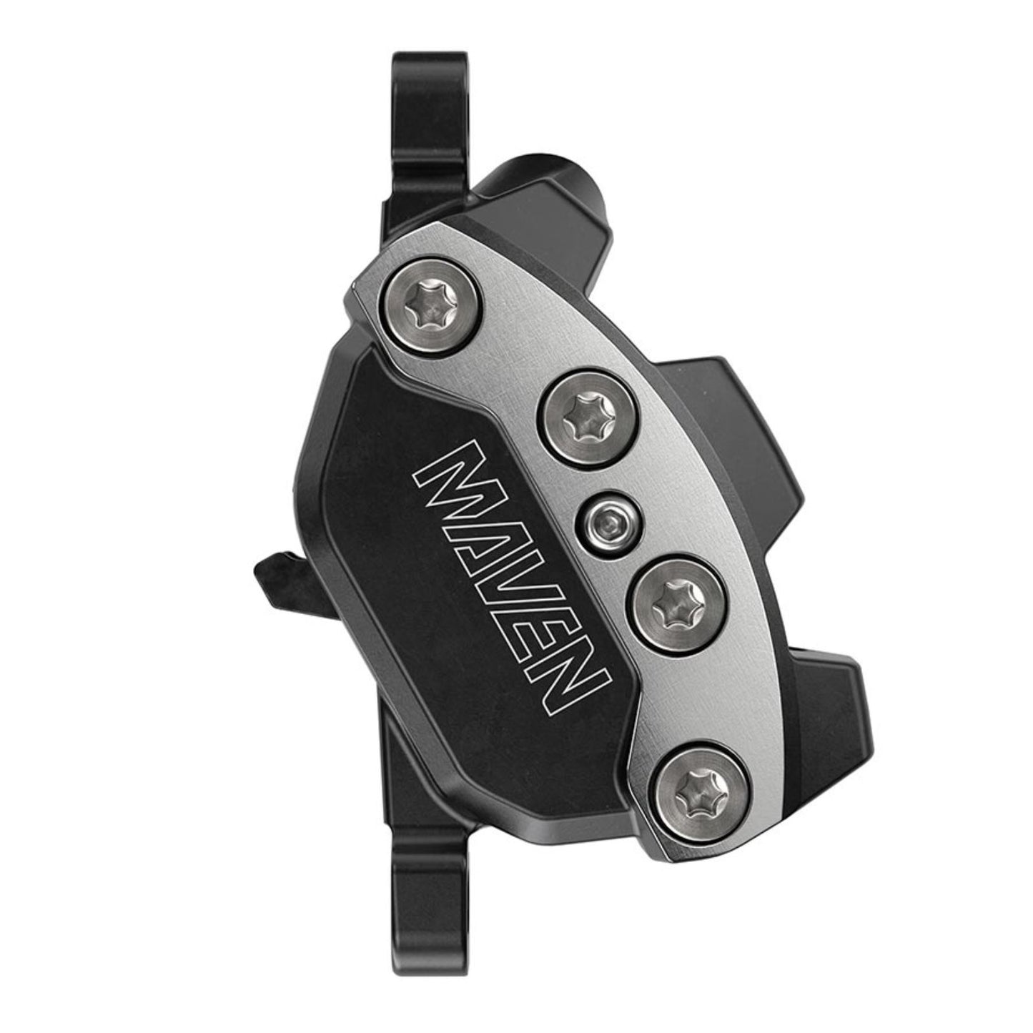 SRAM Maven Ultimate Disc Brake Caliper Assembly - Front/Rear, Post Mount, 4-Piston, Silver/Black, A1 [MPN: 11.5018.056.024]_1409158
