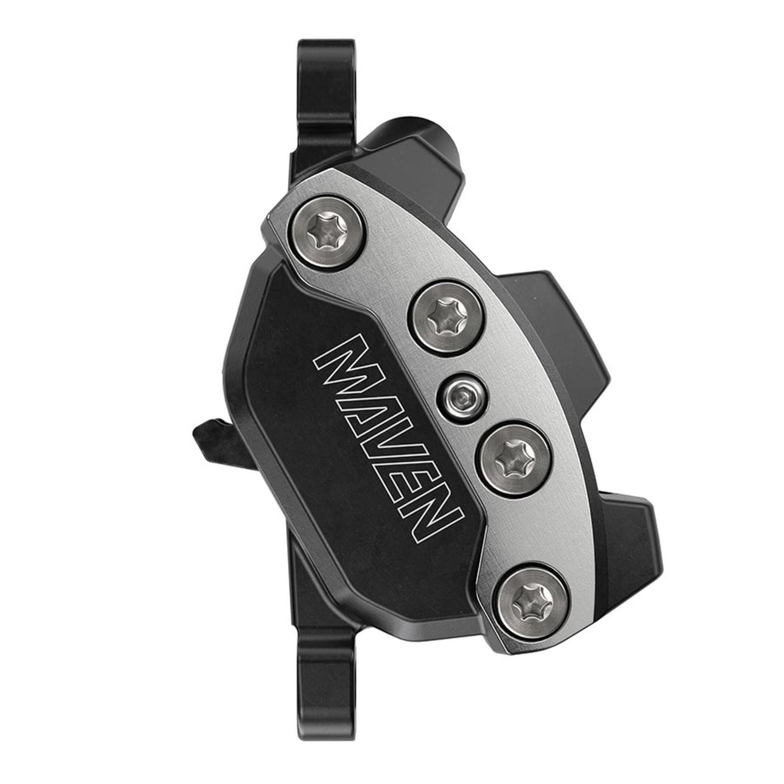 SRAM Maven Ultimate Disc Brake Caliper Assembly - Front/Rear, Post Mount, 4-Piston, Silver/Black, A1 [MPN: 11.5018.056.024]_1409158