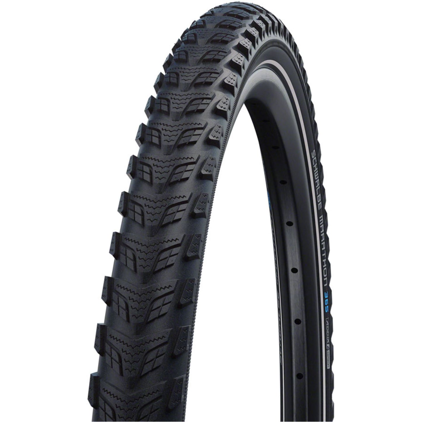 Schwalbe Marathon 365 Tire - 700 x 47, Clincher, Wire, Black/Reflective 11159428_1436890