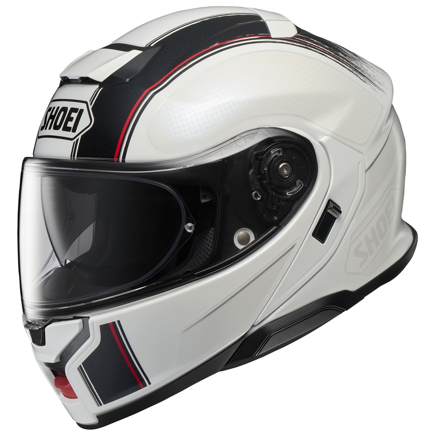 Shoei Neotec 3 Satori Modular Helmet - White/Black/Red - TC-6_1433087