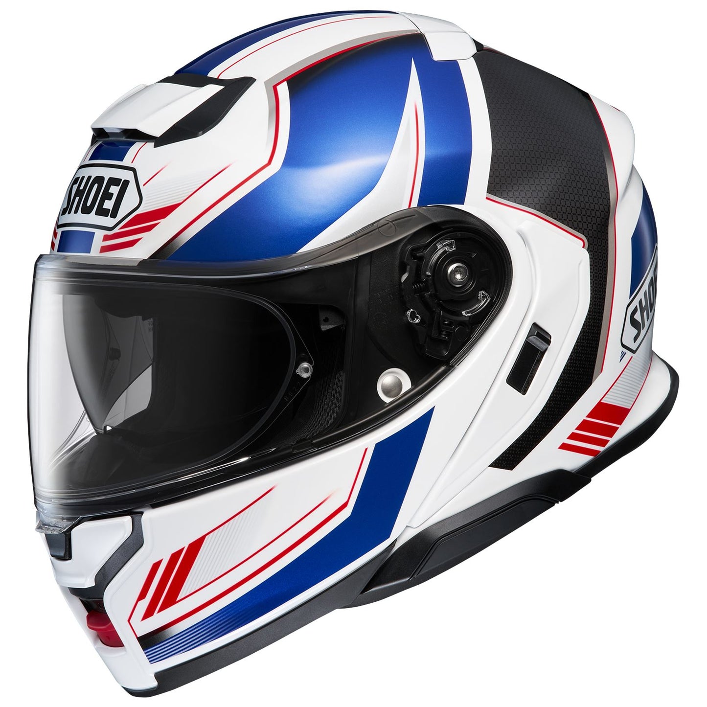 Shoei Neotec 3 Grasp Modular Helmet - White/Blue/Red - TC-10_1433063