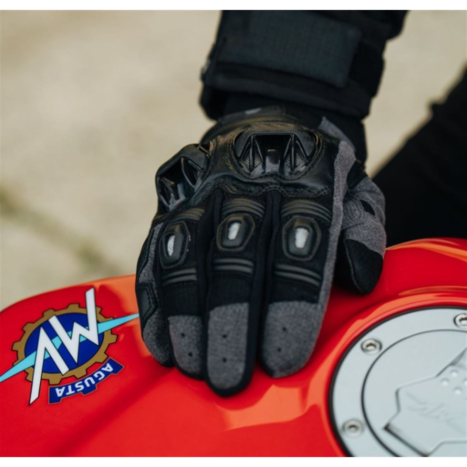 Cortech Men's Hyper-Flo Air V2 Gloves - Black_1545838