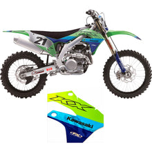 Factory Effex Chrome Series Trim Graphic Kit for Kawasaki KX 250F - Blue/White/Green 27-51102_1444732