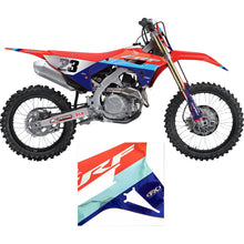 Factory Effex Chrome Series Trim Graphic Kit for Honda CRF250R/450R - Blue/Red/White 27-51302_1444724