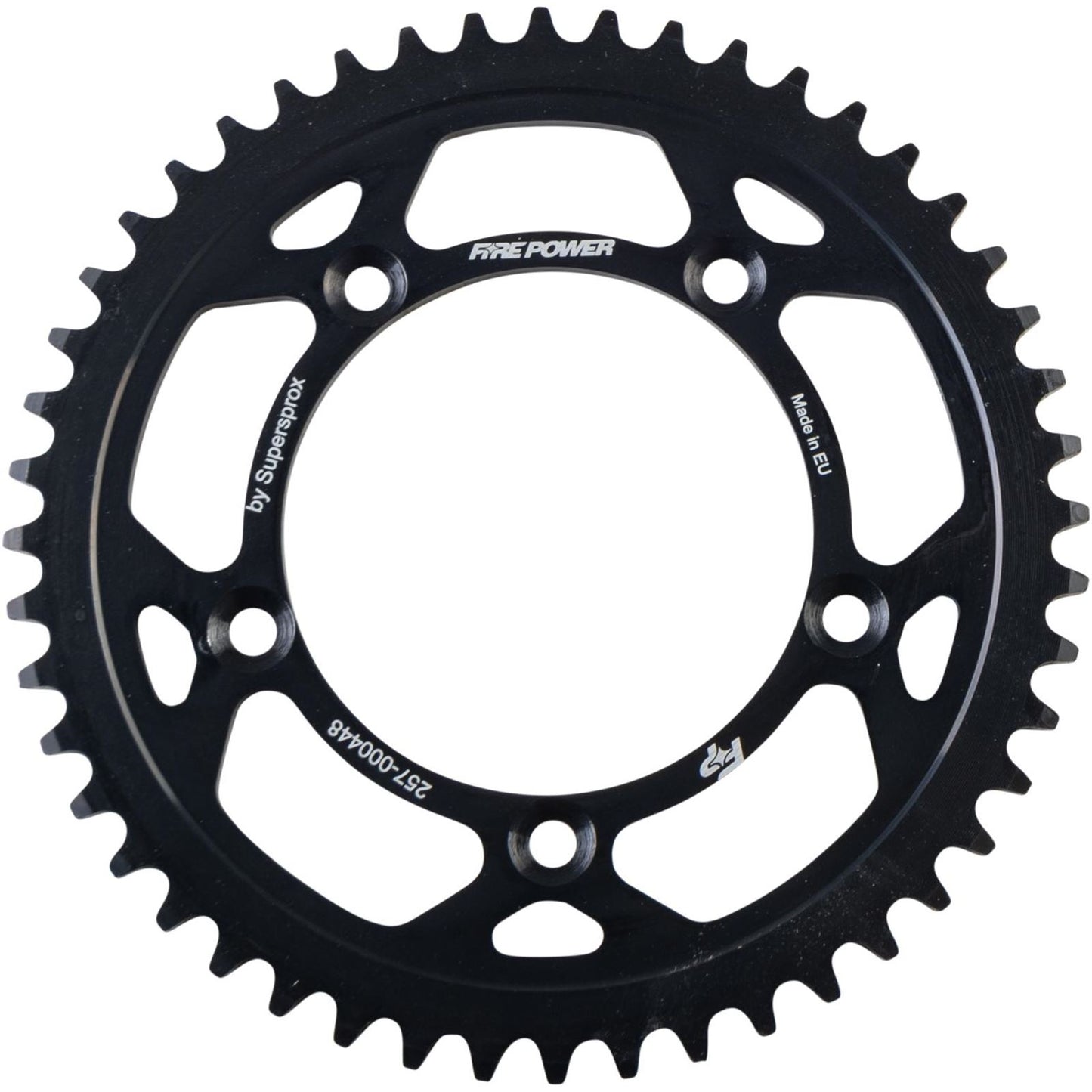 Fire Power Rear Sprocket - Steel - 48T - Black FPS-4-48-BLK_1707110