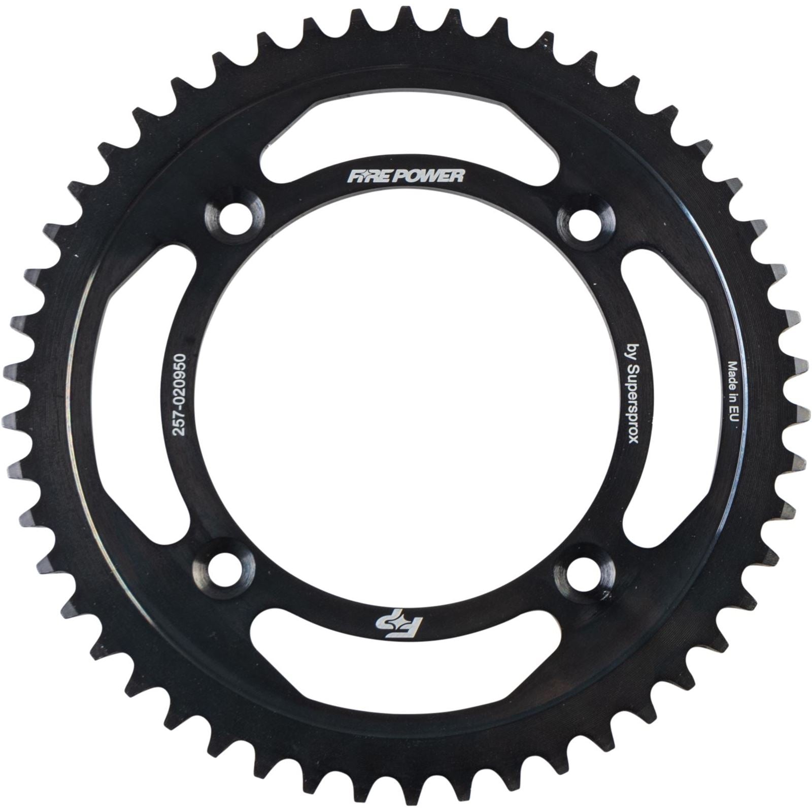 Fire Power Rear Sprocket - Steel - 50T - Black FPS-209-50-BLK_1707190