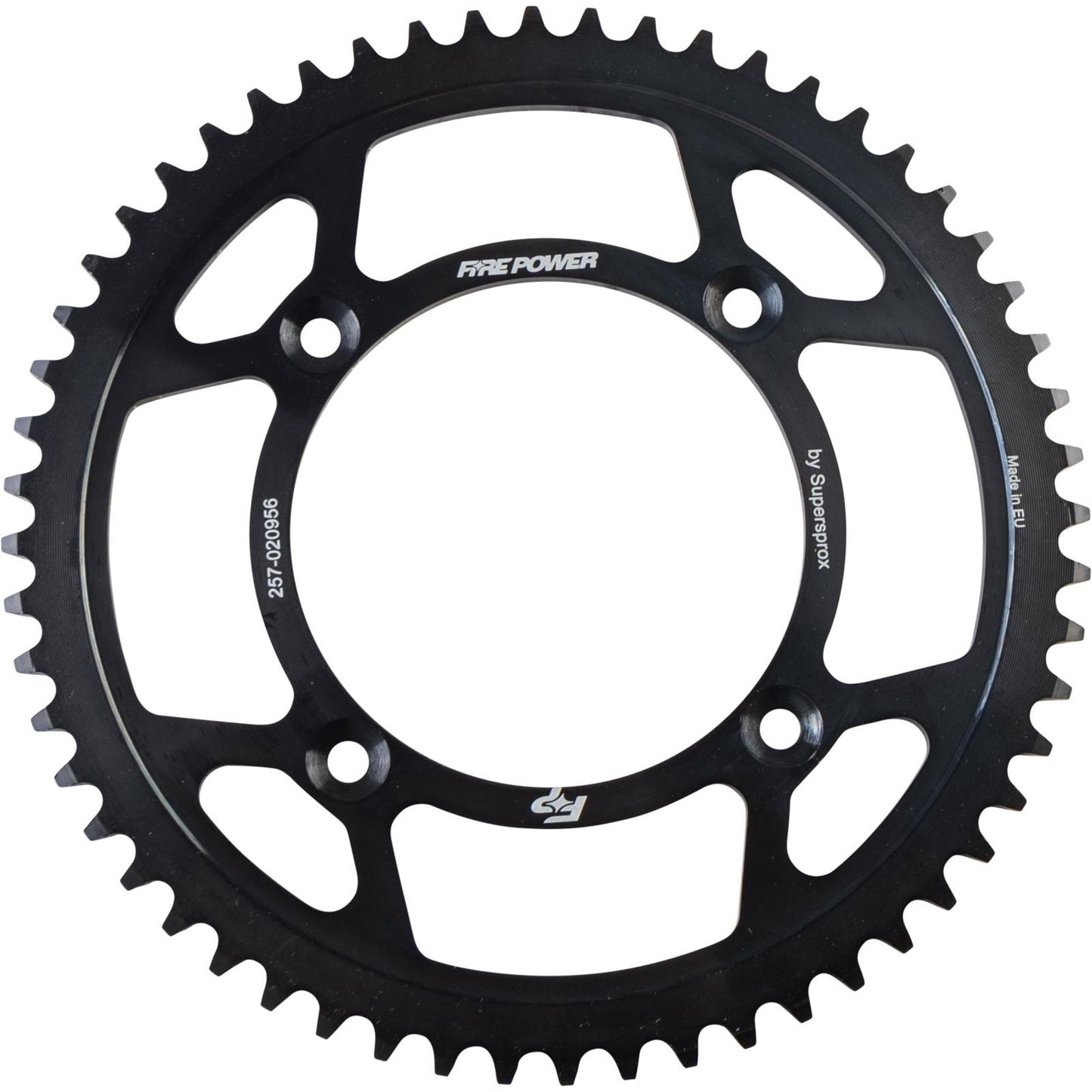 Fire Power Rear Sprocket - Steel - 56T - Black FPS-209-56-BLK_1707341