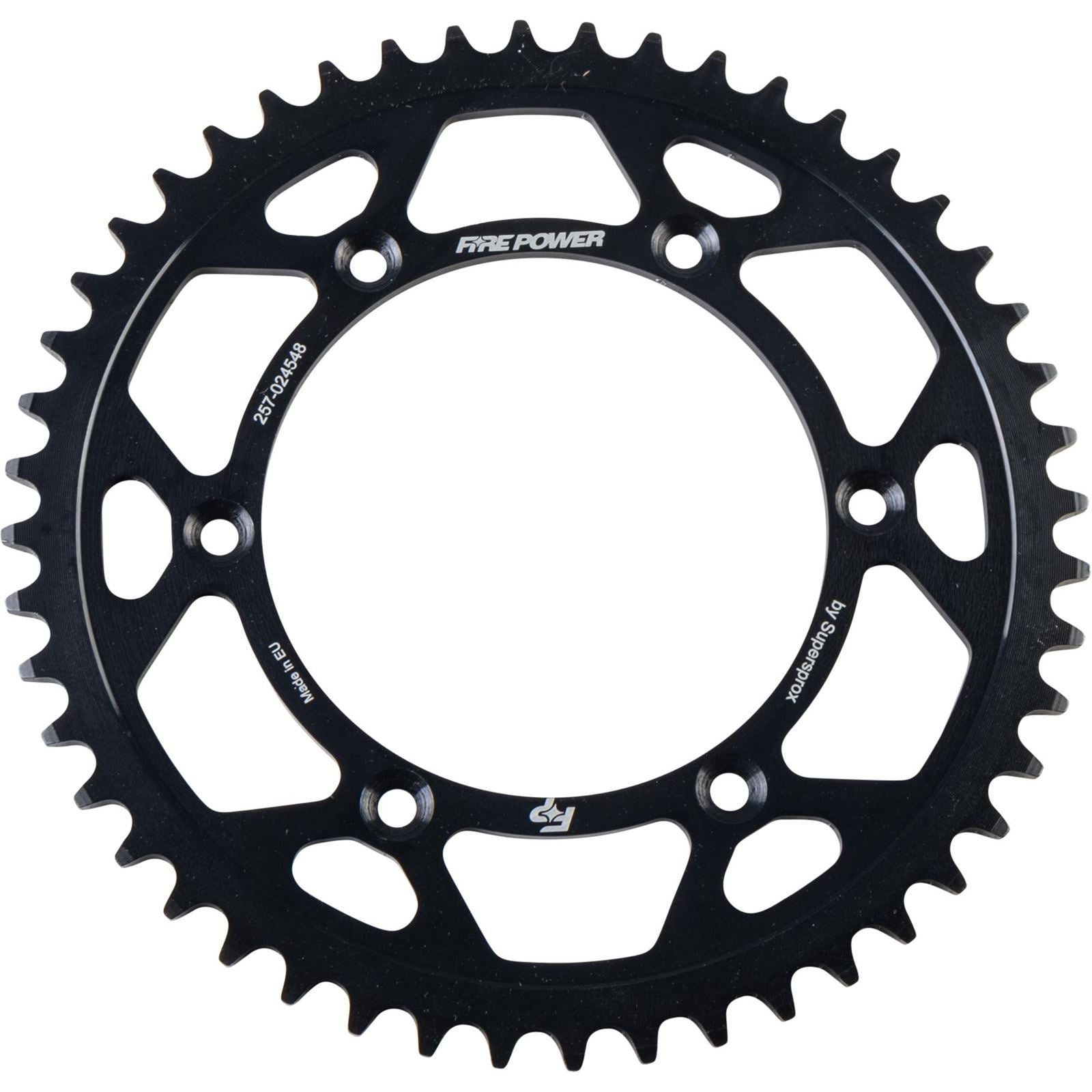 Fire Power Rear Sprocket - Steel - 48T - Black FPS-245-48-BLK_1706923