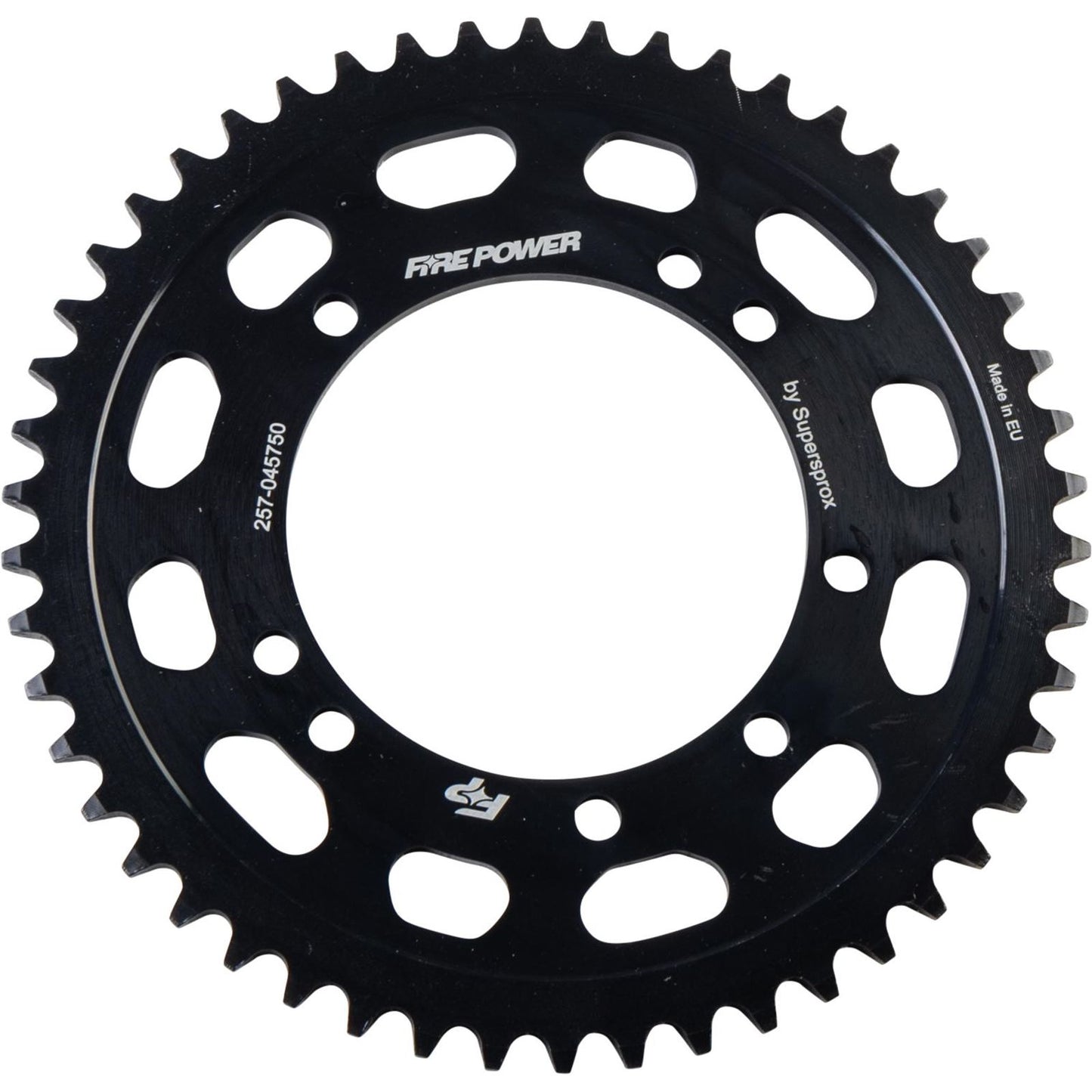 Fire Power Rear Sprocket - Steel - 50T - Black FPS-457-50--BLK_1707340