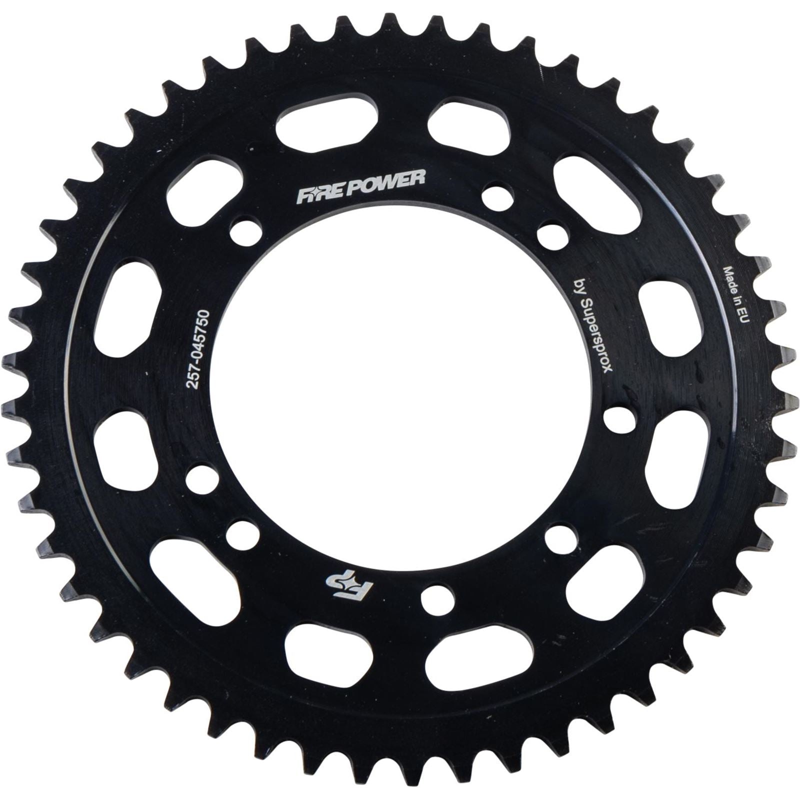 Fire Power Rear Sprocket - Steel - 50T - Black FPS-457-50--BLK_1707340