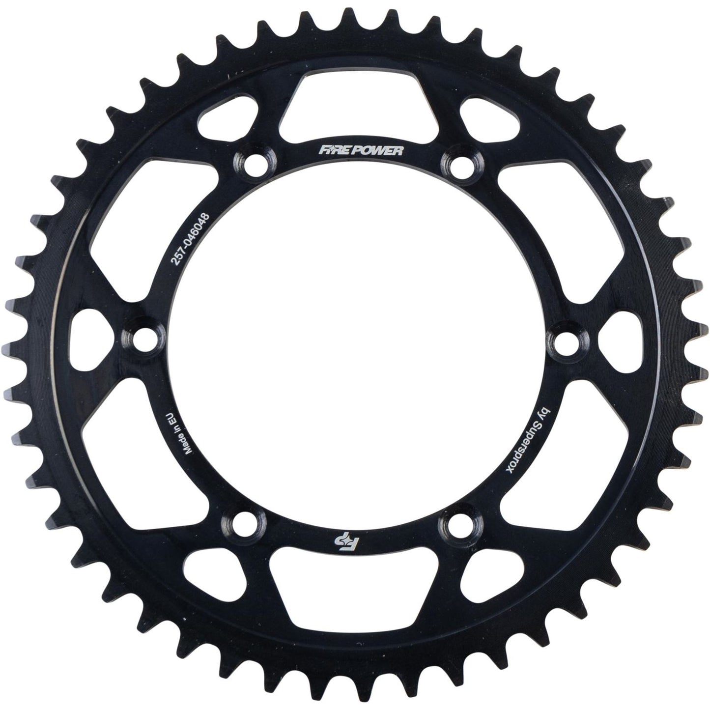 Fire Power Rear Sprocket - Steel - 48T - Black FPS-460-48-BLK_1706949