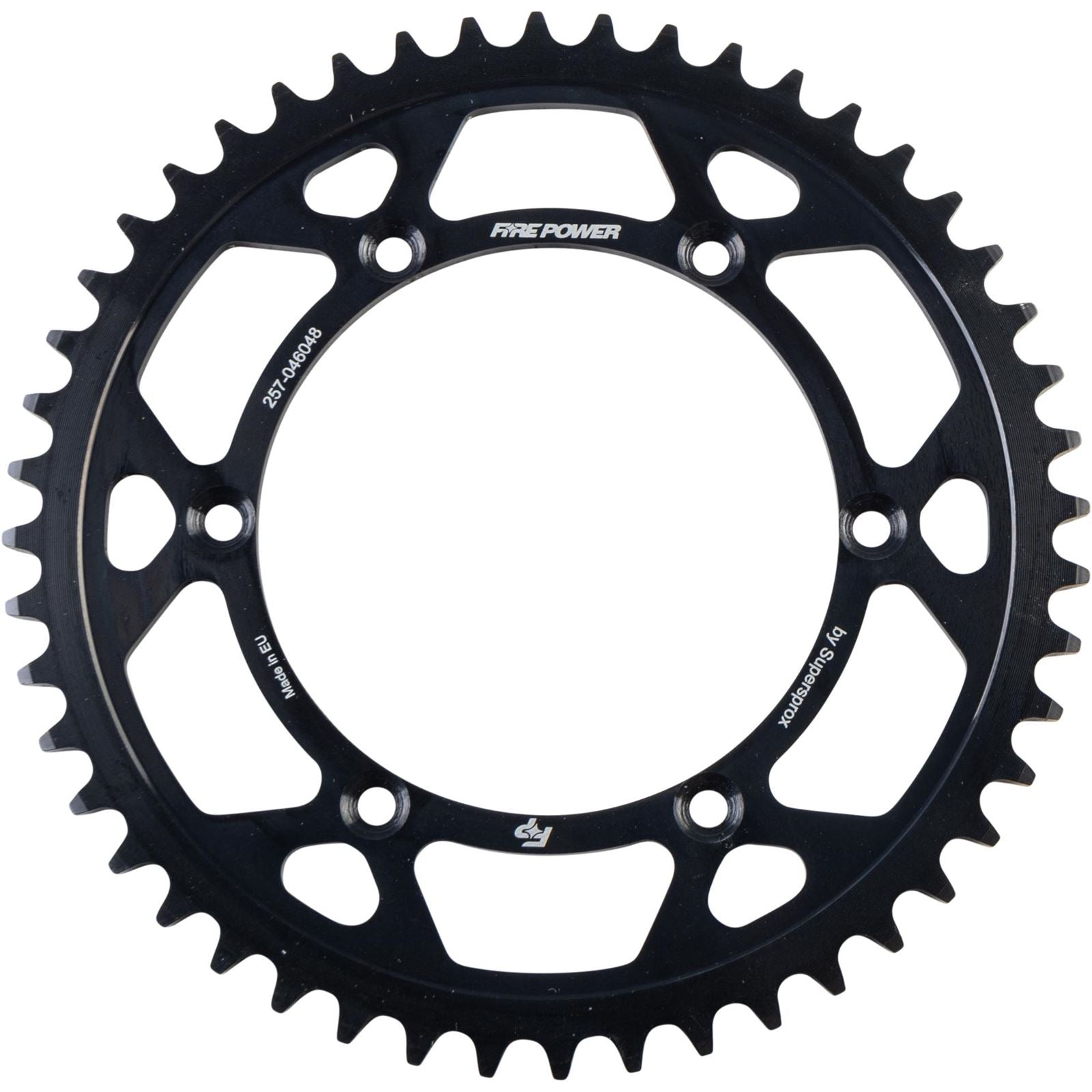Fire Power Rear Sprocket - Steel - 48T - Black FPS-460-48-BLK_1706949