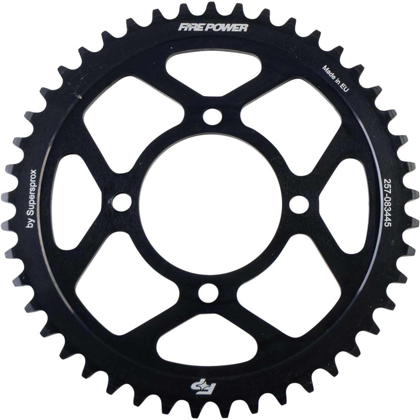 Fire Power Rear Sprocket - Steel - 45T - Black FPS-834-45-BLK_1706885