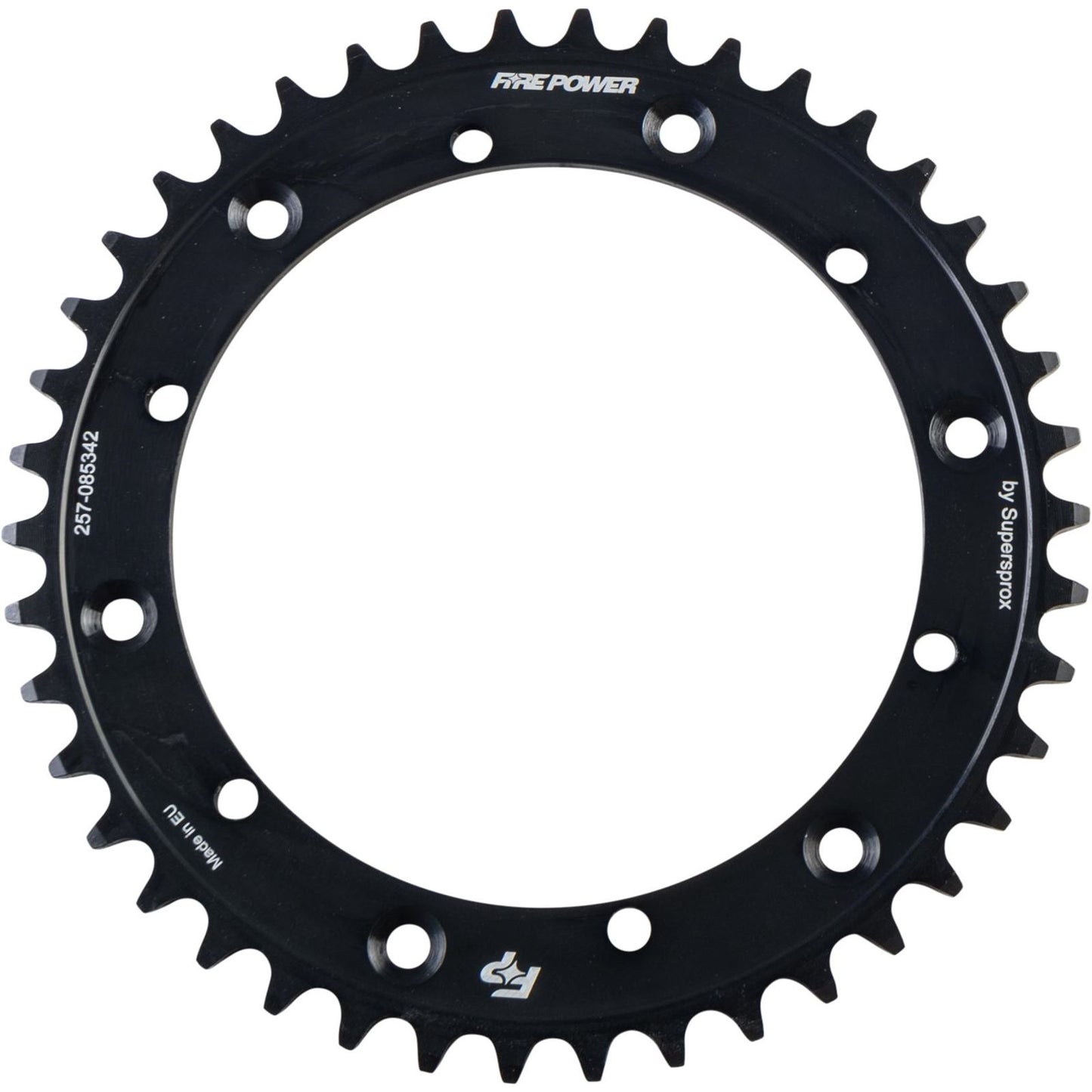 Fire Power Rear Sprocket - Steel - 42T - Black FPS-853-42-BLK_1707044